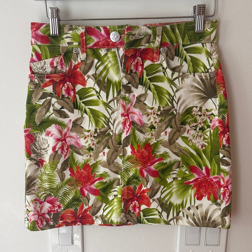 Tommy Bahama Tropical Floral Mini Skirt